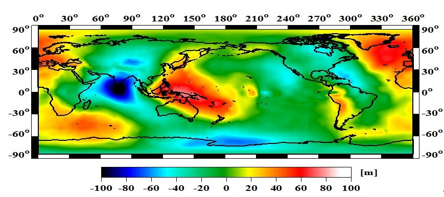 基于新型星间距离插值法精确恢复grace地球重力场(图)